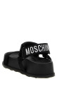 Замшеві босоніжки Чорний MOSCHINO MA16254I1MME0000 Замшеві босоніжки Чорний MOSCHINO MA16254I1MME0000