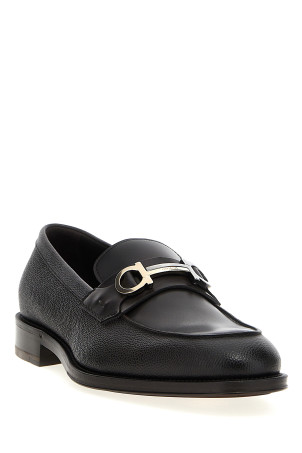 Мокасини FERRAGAMO 'Бенедикт' Чорний 778841HICKORY Мокасини FERRAGAMO 'Бенедикт' Чорний 778841HICKORY