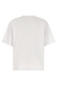 Logo embroidery t-shirt White Logo embroidery t-shirt White