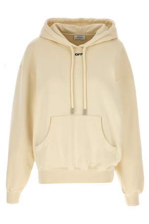Толстовка OFF-WHITE 'Cloud Arrow' Белый OWBB058S25FLE0030B100B10 Толстовка OFF-WHITE 'Cloud Arrow' Белый OWBB058S25FLE0030B100B10