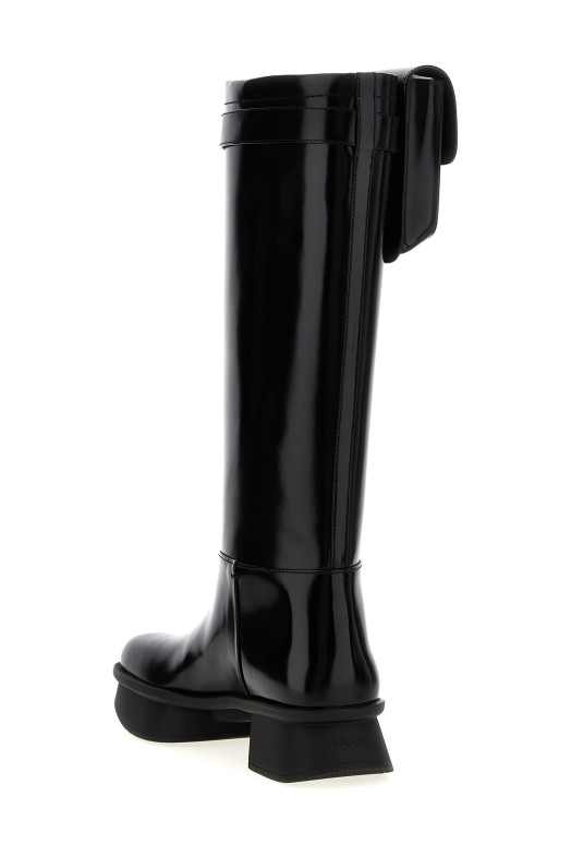Черевики PRADA 'Equal' Чорні 1W983NFD040055F0002 Черевики PRADA 'Equal' Чорні 1W983NFD040055F0002