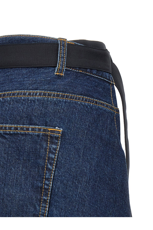 Wool insert shorts Blue