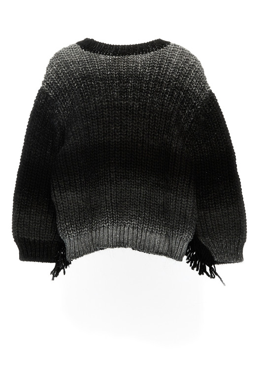 Светр з бахромою Сірий DOUUOD DT9P40W0134930GR Светр з бахромою Сірий DOUUOD DT9P40W0134930GR