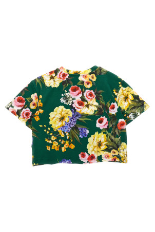 Футболка з квітковим принтом Різнобарвна DOLCE & GABBANA L5JTNDFSG8QHV4YB Футболка з квітковим принтом Різнобарвна DOLCE & GABBANA L5JTNDFSG8QHV4YB
