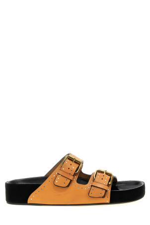 Босоніжки ISABEL MARANT 'Lennyo' Коричневі SD0118FAB1B11S23NL Босоніжки ISABEL MARANT 'Lennyo' Коричневі SD0118FAB1B11S23NL