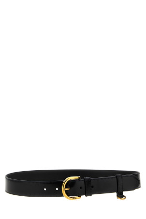 Шкіряний ремінь Чорний PRADA 1CS130X72F0002 Шкіряний ремінь Чорний PRADA 1CS130X72F0002