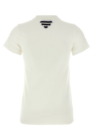 Вінтажна футболка з логотипом Біла PRADA 3557BSOOO16XQF0009