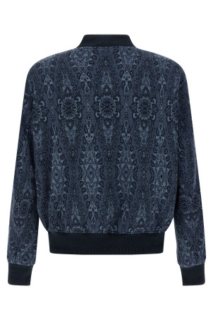 Жаккардовая куртка-бомбер Синий ETRO MRBA001699JJE14B0065 Жаккардовая куртка-бомбер Синий ETRO MRBA001699JJE14B0065