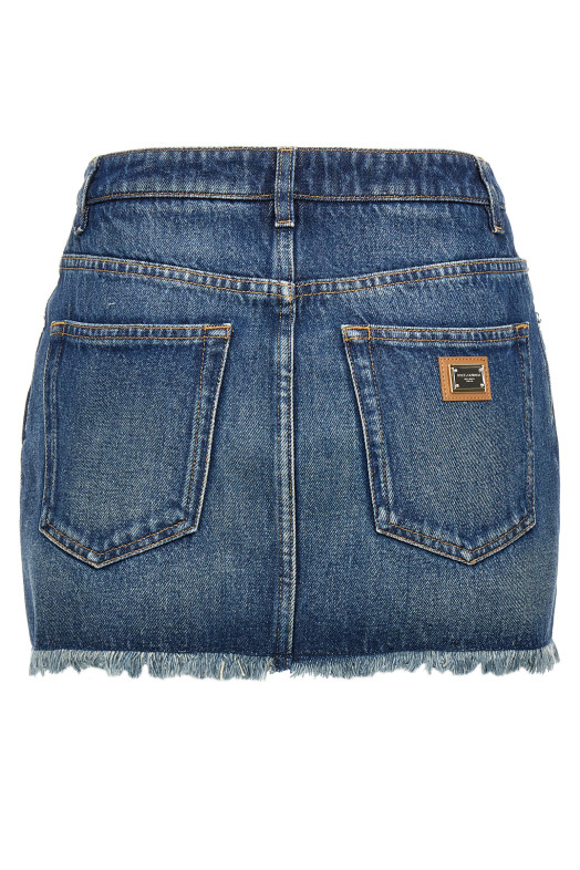 Denim mini skirt Blue Denim mini skirt Blue