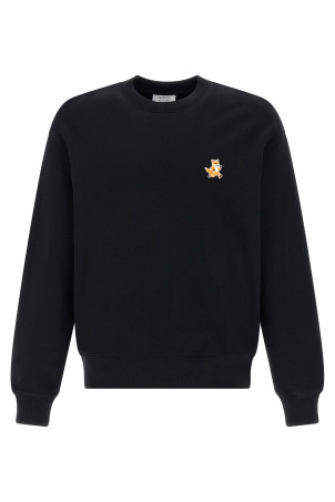 Світшот MAISON KITSUNE 'Speedy Fox' Чорний MM00313KM0321P199 Світшот MAISON KITSUNE 'Speedy Fox' Чорний MM00313KM0321P199