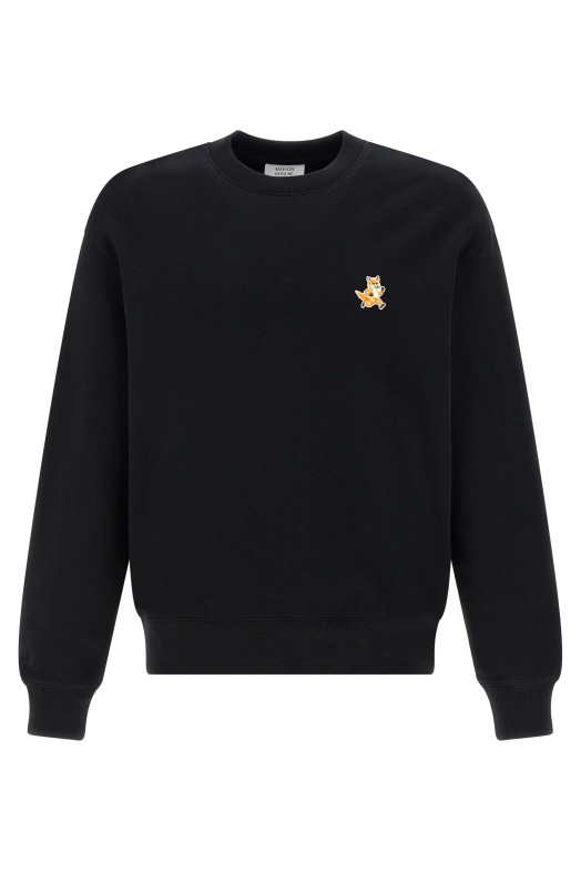 Толстовка MAISON KITSUNE 'Speedy Fox' Черный MM00313KM0321P199 Толстовка MAISON KITSUNE 'Speedy Fox' Черный MM00313KM0321P199