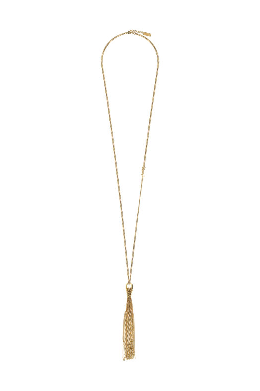 Кольє з китицями SAINT LAURENT  Кольє з китицями SAINT LAURENT