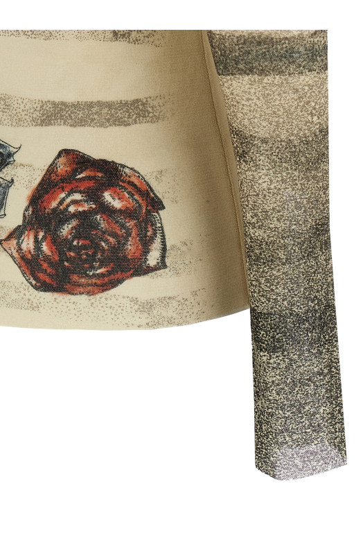 Tulle top Multicolor