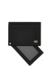 'Gancio' wallet + card holder set Black