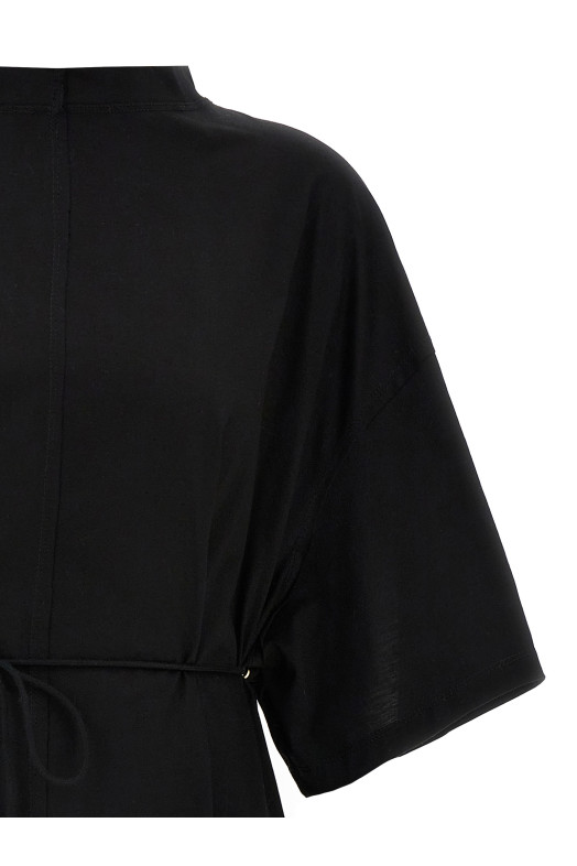 Асимметричная футболка Черный DI.LA3 PARI' T03NERO