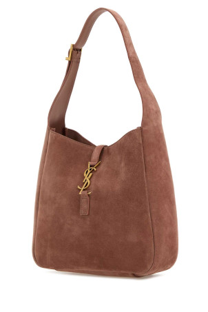 Dark pink suede small Le 5 à 7 Soft shoulder bag SAINT LAURENT (7139381U80W) Dark pink suede small Le 5 à 7 Soft shoulder bag SAINT LAURENT (7139381U80W)