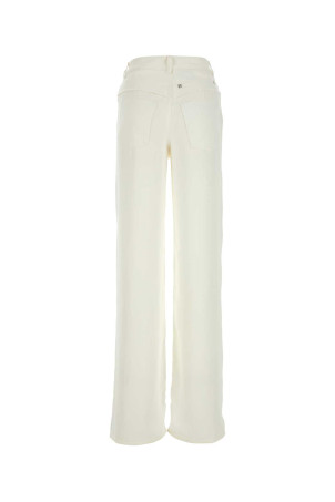 Ivory viscose and denim jeans White GIVENCHY (BW50WG5Y6G)