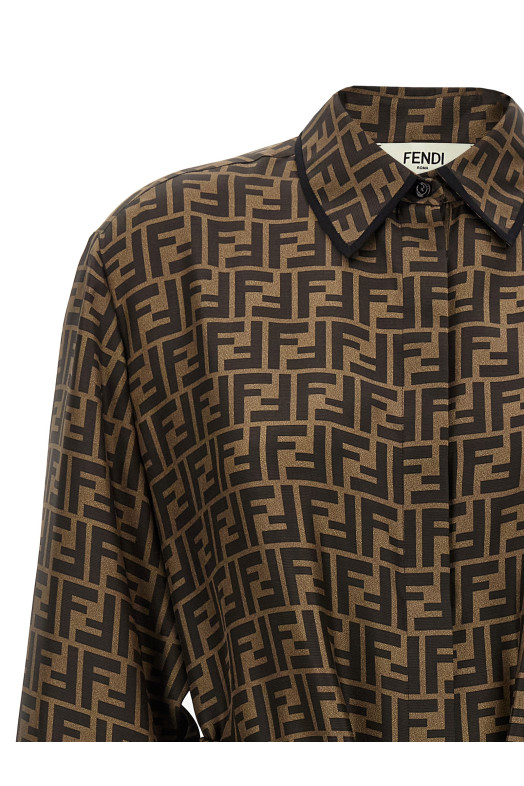 FF monogram dress Brown FF monogram dress Brown