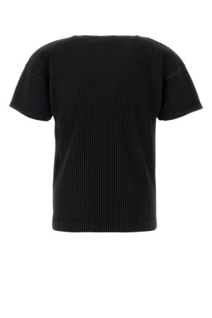 Black polyester t-shirt HOMME PLISSE' ISSEY MIYAKE (HP56JK520) Black polyester t-shirt HOMME PLISSE' ISSEY MIYAKE (HP56JK520)