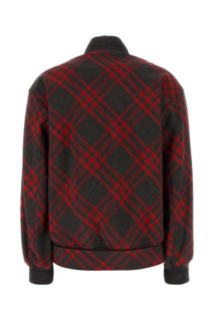 Embroidered polyester blend bomber jacket BURBERRY (8093007) Embroidered polyester blend bomber jacket BURBERRY (8093007)