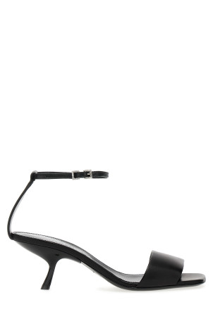 Сандалі «Evangelie» від Mr. Patentie Rossi x Evangelie Smyrniotaki, чорні SERGIO ROSSI (B03691MNAN071000)