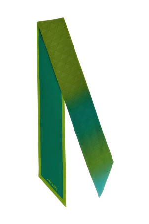 Silk scarf Green Silk scarf Green