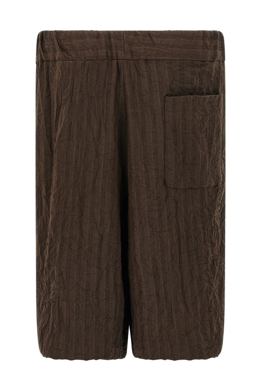 Шорти-бермуди DRIES VAN NOTEN 'Платон' коричневі 2510209531504703 Шорти-бермуди DRIES VAN NOTEN 'Платон' коричневі 2510209531504703