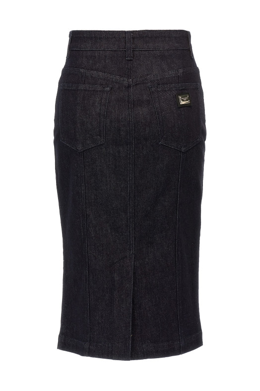 Джинсовая юбка Синий DOLCE & GABBANA F4CYADG8MS5S9001 Джинсовая юбка Синий DOLCE & GABBANA F4CYADG8MS5S9001