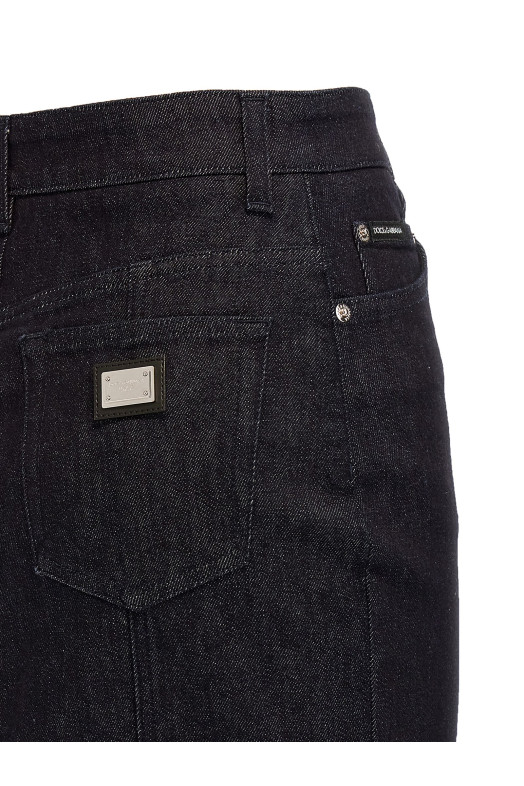 Джинсовая юбка Синий DOLCE & GABBANA F4CYADG8MS5S9001 Джинсовая юбка Синий DOLCE & GABBANA F4CYADG8MS5S9001