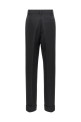 Stretched pleated trousers Black Stretched pleated trousers Black