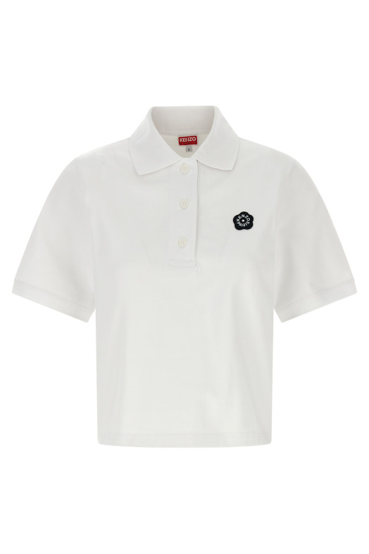 'Boke Flower 2.0' polo shirt White 'Boke Flower 2.0' polo shirt White