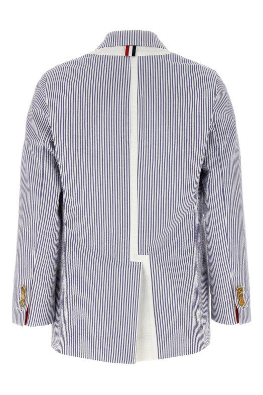 Однобортный блейзер из нержавейки Многоцветный THOM BROWNE FBC930H00572415 Однобортный блейзер из нержавейки Многоцветный THOM BROWNE FBC930H00572415