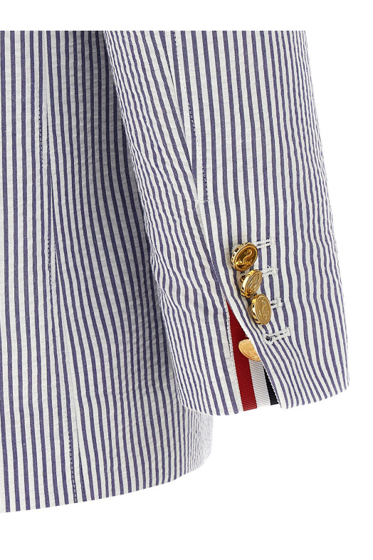 Однобортный блейзер из нержавейки Многоцветный THOM BROWNE FBC930H00572415 Однобортный блейзер из нержавейки Многоцветный THOM BROWNE FBC930H00572415