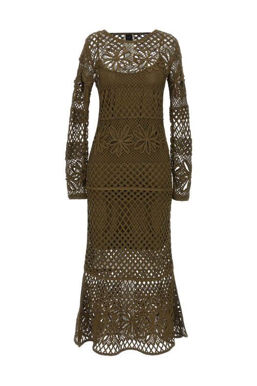 'Fantasy net' dress Green 'Fantasy net' dress Green