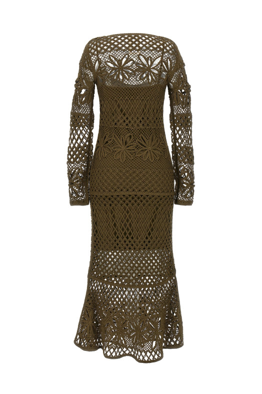 'Fantasy net' dress Green 'Fantasy net' dress Green