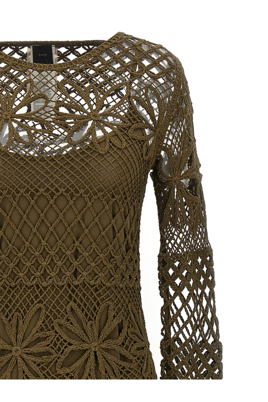 'Fantasy net' dress Green 'Fantasy net' dress Green
