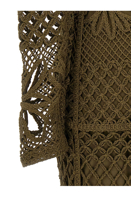 'Fantasy net' dress Green 'Fantasy net' dress Green