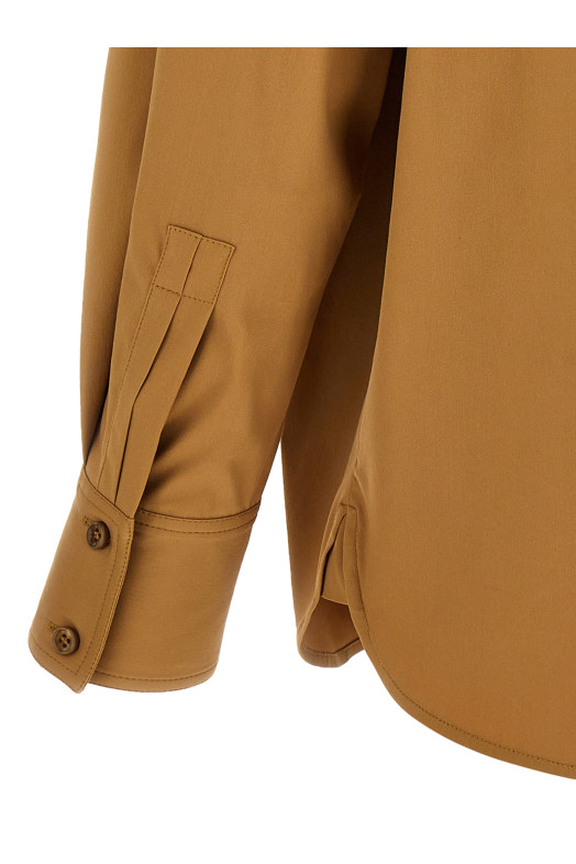 Блузка SAINT LAURENT 'SX07' Коричневый 822158Y7I232257 Блузка SAINT LAURENT 'SX07' Коричневый 822158Y7I232257