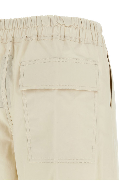 Брюки RICK OWENS 'Dietrich Drawnstring' Бежевый RP01E7325P41 Брюки RICK OWENS 'Dietrich Drawnstring' Бежевый RP01E7325P41