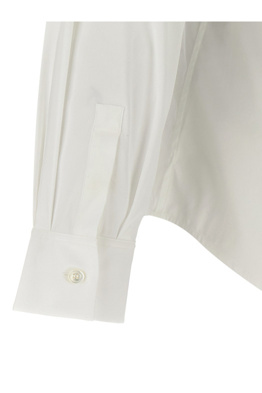 Сорочка з попліну Біла FERRAGAMO 780366WHITE Сорочка з попліну Біла FERRAGAMO 780366WHITE