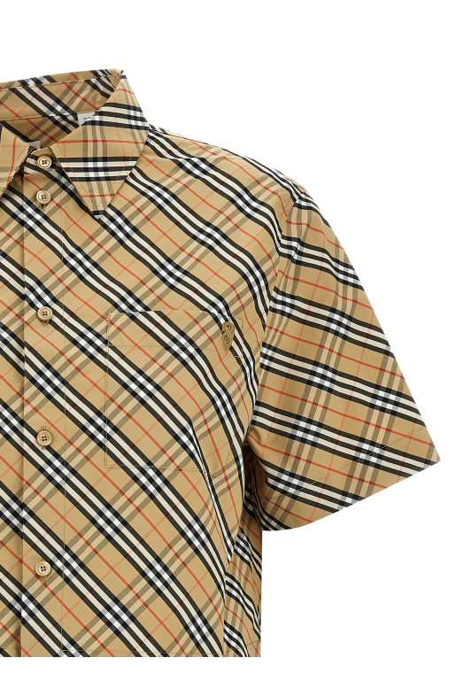 'B Shield' check shirt Multicolor 'B Shield' check shirt Multicolor