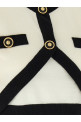 Светр BALMAIN 'Filo Leone Catena' чорно-сірий EF1KA120KH91GAU Светр BALMAIN 'Filo Leone Catena' чорно-сірий EF1KA120KH91GAU
