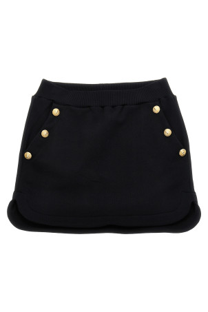 Спідниця BALMAIN KIDS 'Leone Catena' чорна BW7A21Z1753930OR Спідниця BALMAIN KIDS 'Leone Catena' чорна BW7A21Z1753930OR