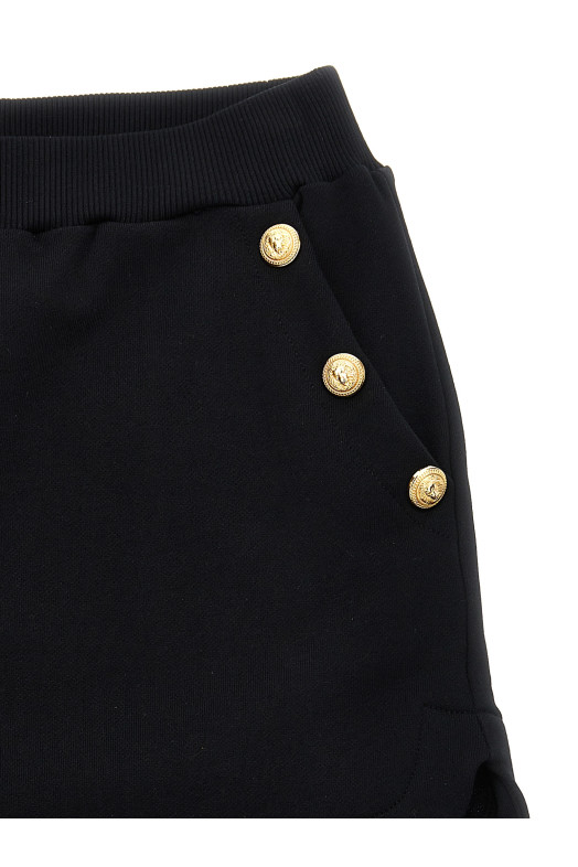 Спідниця BALMAIN KIDS 'Leone Catena' чорна BW7A21Z1753930OR Спідниця BALMAIN KIDS 'Leone Catena' чорна BW7A21Z1753930OR