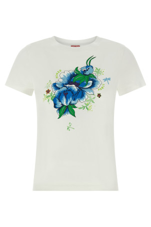 Футболка KENZO ' Peonies' Белый FF52TS1634SO02 Футболка KENZO ' Peonies' Белый FF52TS1634SO02