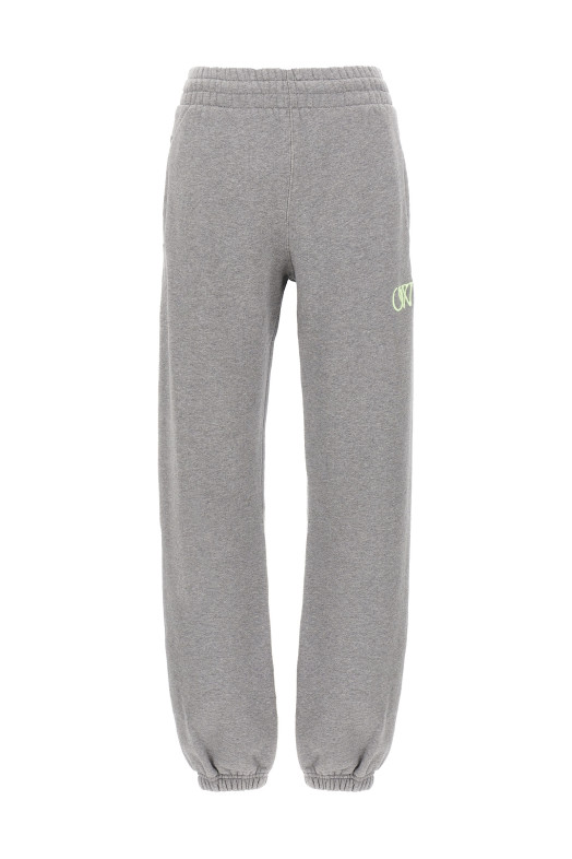 Вишиті джоггери OFF-WHITE  Вишиті джоггери OFF-WHITE