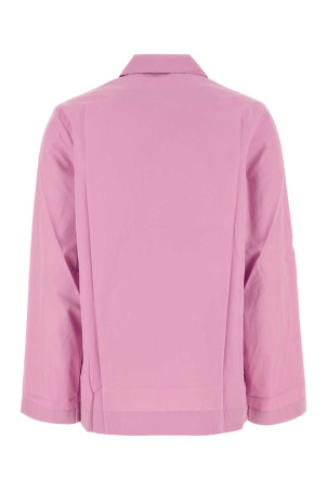 Розовая поплиновая рубашка TEKLA (POPLINPYJAMASSHIRT) Розовая поплиновая рубашка TEKLA (POPLINPYJAMASSHIRT)