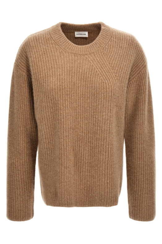 Кашеміровий светр Бежевий PAROSH D540757WANT004 Кашеміровий светр Бежевий PAROSH D540757WANT004