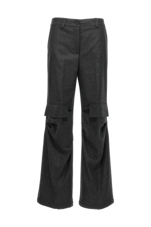 Штани карго сірі PAROSH D232265LOWELL23020 Штани карго сірі PAROSH D232265LOWELL23020