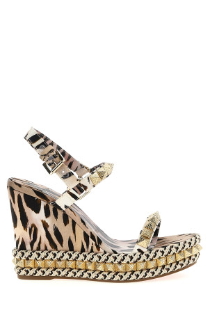 Сандалии CHRISTIAN LOUBOUTIN 'Pyraclou' Многоцветный 12507889002 Сандалии CHRISTIAN LOUBOUTIN 'Pyraclou' Многоцветный 12507889002